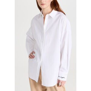 Favorite Daughter 'The Ex-Boyfriend' White Shirt Size L